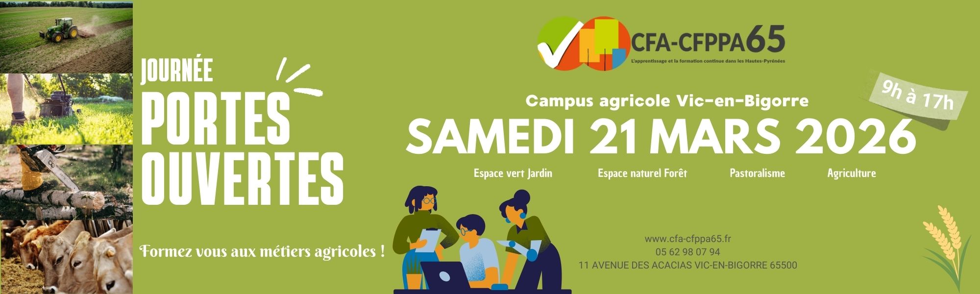 CFA-CFPPA65 Journée Portes Ouvertes CFA Vic-en-Bigorre